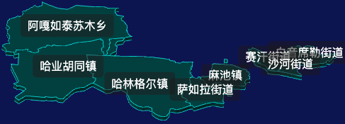 threejs包头市九原区geoJson地图3d地图css2d标签