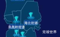 echarts乌海市海勃湾区geoJson地图点击跳转到指定页面实例代码