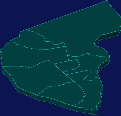 threejs乌海市乌达区geoJson地图3d地图