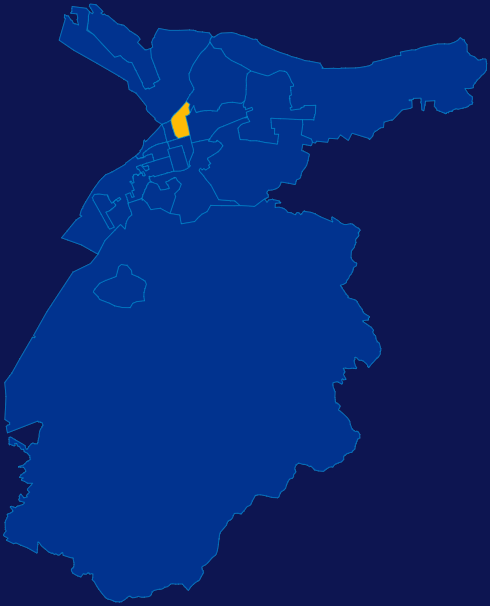 echarts赤峰市红山区geoJson地图指定区域高亮