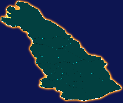 threejs赤峰市阿鲁科尔沁旗geoJson地图3d地图添加金色效果