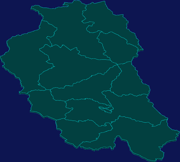 threejs赤峰市巴林左旗geoJson地图3d地图
