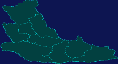 threejs赤峰市巴林右旗geoJson地图3d地图