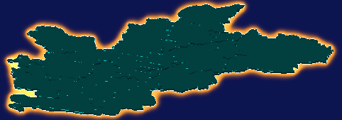 threejs通辽市科尔沁区geoJson地图3d地图添加金色效果