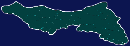 threejs通辽市科尔沁左翼中旗geoJson地图3d地图添加描边效果
