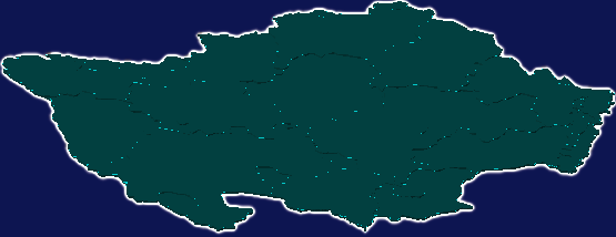 threejs通辽市科尔沁左翼后旗geoJson地图3d地图添加描边效果