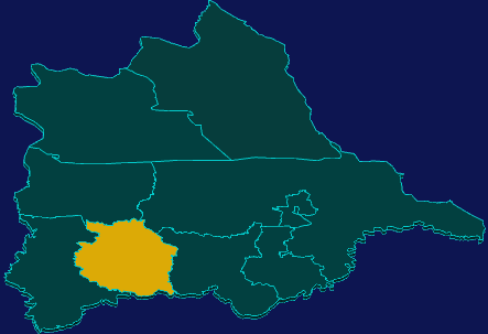 threejs通辽市库伦旗geoJson地图3d地图指定区域闪烁