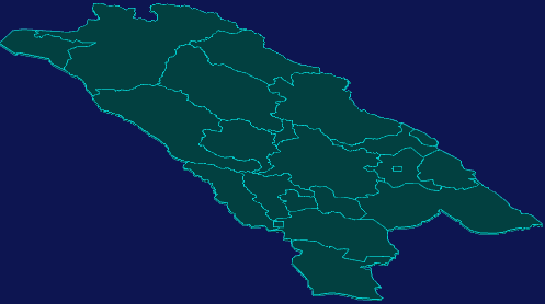 threejs通辽市扎鲁特旗geoJson地图3d地图