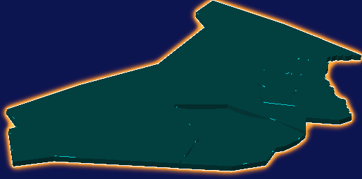 threejs通辽市霍林郭勒市geoJson地图3d地图添加金色效果