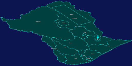 threejs呼伦贝尔市阿荣旗geoJson地图3d地图添加旋转棱锥
