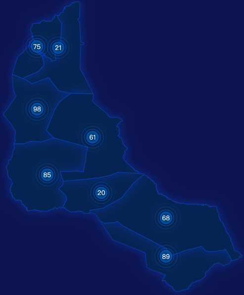 echarts呼伦贝尔市新巴尔虎左旗geoJson地图圆形波纹状气泡图