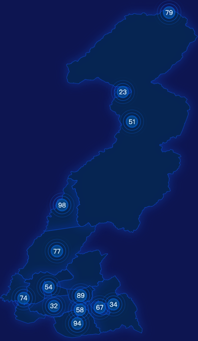 echarts呼伦贝尔市额尔古纳市geoJson地图圆形波纹状气泡图