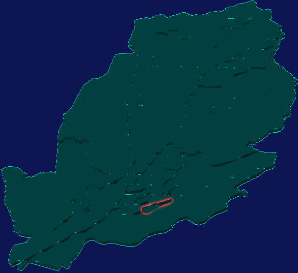 threejs巴彦淖尔市临河区geoJson地图3d地图红色描边闪烁警报
