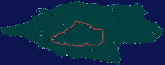 threejs巴彦淖尔市乌拉特前旗geoJson地图3d地图红色描边闪烁警报