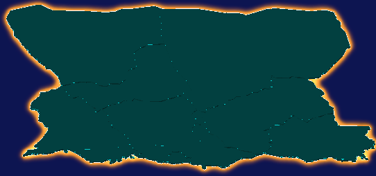 threejs巴彦淖尔市乌拉特中旗geoJson地图3d地图添加金色效果