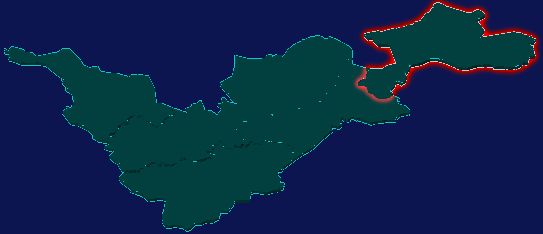 threejs乌兰察布市化德县geoJson地图3d地图红色描边闪烁警报