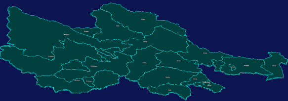 threejs兴安盟科尔沁右翼前旗geoJson地图3d地图CSS3D标签