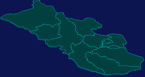 threejs兴安盟突泉县geoJson地图3d地图