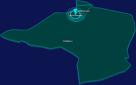 threejs锡林郭勒盟二连浩特市geoJson地图3d地图添加旋转棱锥