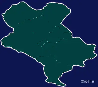 threejs锡林郭勒盟锡林浩特市geoJson地图3d地图添加描边效果