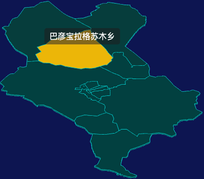 threejs锡林郭勒盟锡林浩特市geoJson地图3d地图鼠标移入显示标签并高亮