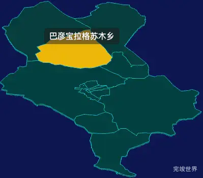 threejs锡林郭勒盟锡林浩特市geoJson地图3d地图鼠标移入显示标签并高亮