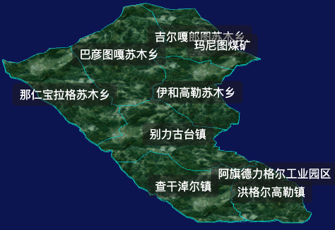 threejs锡林郭勒盟阿巴嘎旗geoJson地图3d地图自定义贴图加CSS2D标签