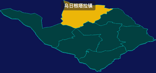 threejs锡林郭勒盟苏尼特右旗geoJson地图3d地图鼠标移入显示标签并高亮