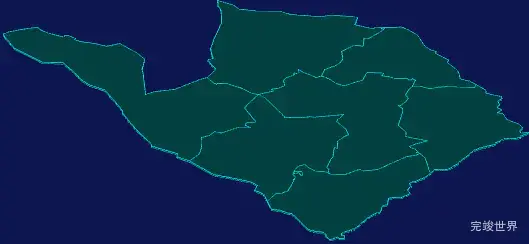 threejs锡林郭勒盟苏尼特右旗geoJson地图3d地图