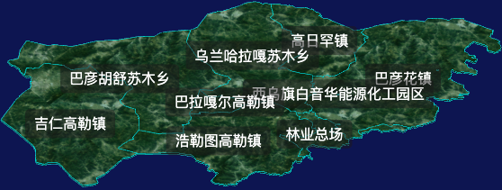 threejs锡林郭勒盟西乌珠穆沁旗geoJson地图3d地图自定义贴图加CSS2D标签
