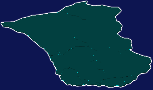 threejs锡林郭勒盟正镶白旗geoJson地图3d地图添加描边效果