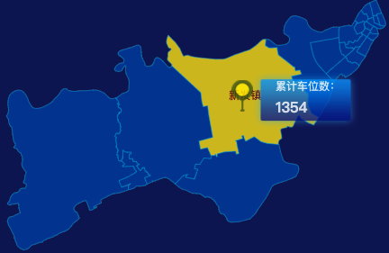 echarts哈尔滨市道里区geoJson地图点击地图插小旗