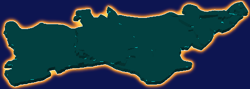 threejs哈尔滨市道里区geoJson地图3d地图添加金色效果