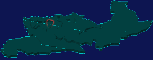 threejs哈尔滨市香坊区geoJson地图3d地图红色描边闪烁警报