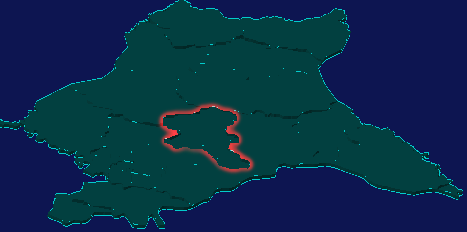 threejs哈尔滨市呼兰区geoJson地图3d地图红色描边闪烁警报