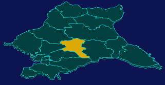 threejs哈尔滨市呼兰区geoJson地图3d地图指定区域闪烁