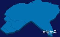 echarts鹤岗市兴山区geoJson地图3d地图实例旋转动画代码演示