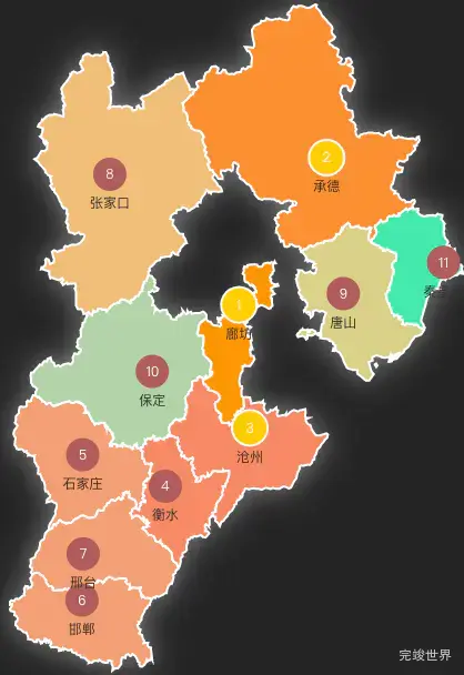 二级地图 省级