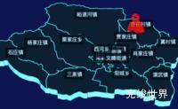 echarts吕梁市汾阳市geoJson地图3d地图自定义图标代码演示