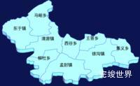 echarts太原市清徐县geoJson地图3d地图演示实例