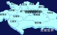 echarts晋中市灵石县geoJson地图3d地图实例代码