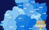 echarts晋城市阳城县geoJson地图 tooltip轮播效果实例