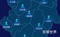 echarts晋城市陵川县geoJson地图点击跳转到指定页面实例代码