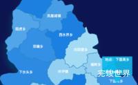 echarts朔州市平鲁区geoJson地图 tooltip轮播演示实例