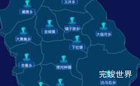 echarts朔州市应县geoJson地图点击跳转到指定页面演示实例