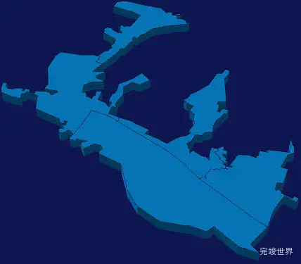 echarts阳泉市矿区geoJson地图3d地图实例旋转动画