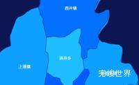 echarts长治市黎城县geoJson地图 visualMap控制地图颜色实例