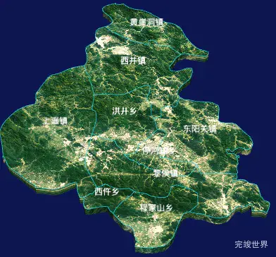 echarts长治市黎城县geoJson地图3d地图自定义贴图-绿色地面