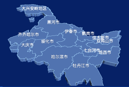 3d省级地图