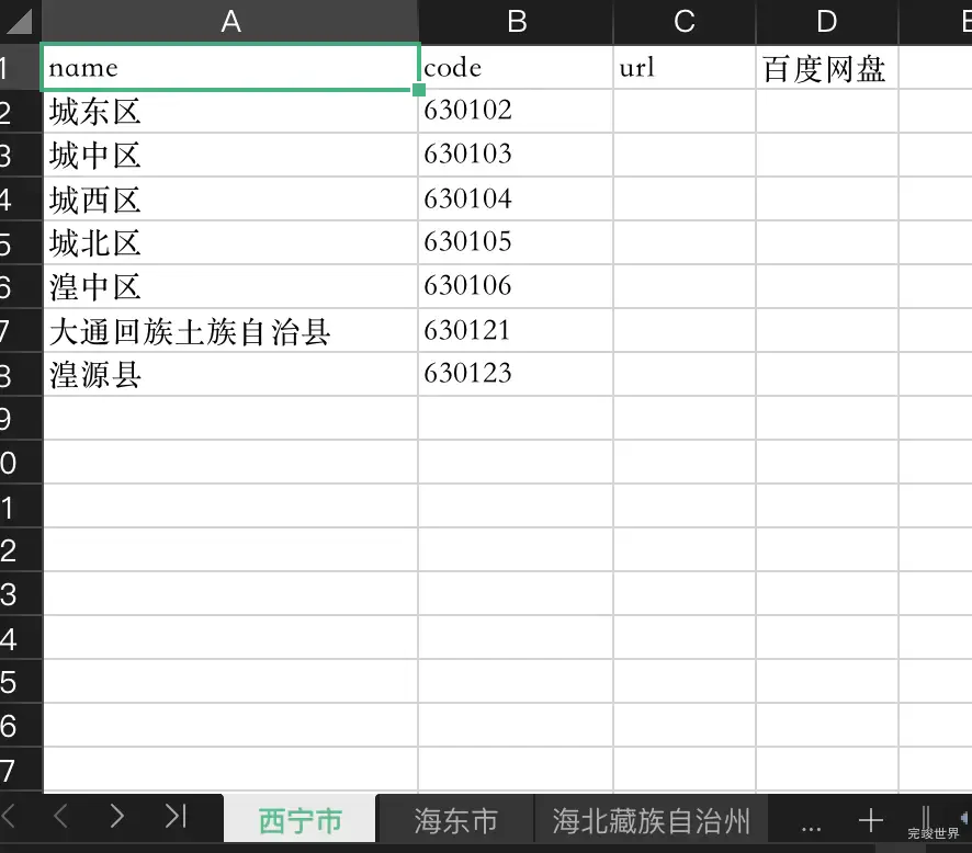 使用nodejs 将json数据转为excel表格数据